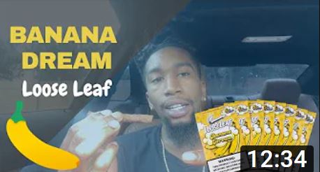 Banana Dream Loose Leaf Cigar Review