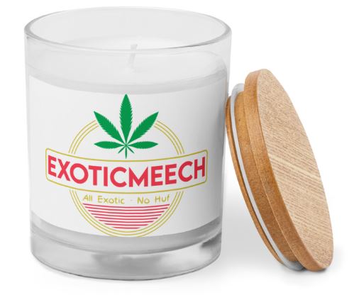View Exotic Meech Glass Jar Candle