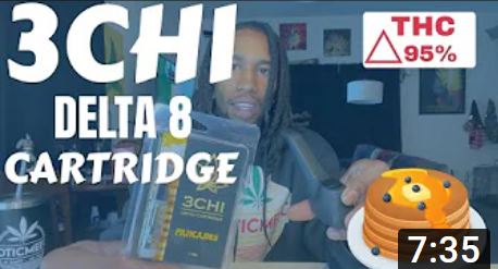 Delta 8 3Chi Pancakes Cartridge: Review