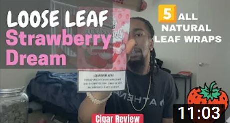 Strawberry Dream Loose Leaf Cigar